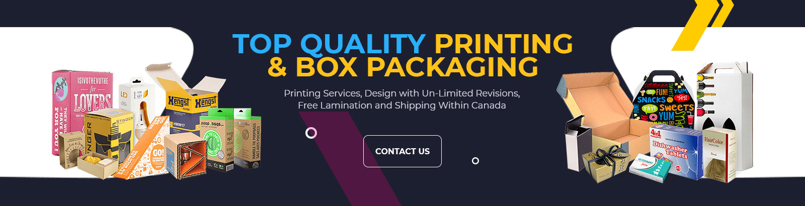 Custom Printed Boxes Made in Canada